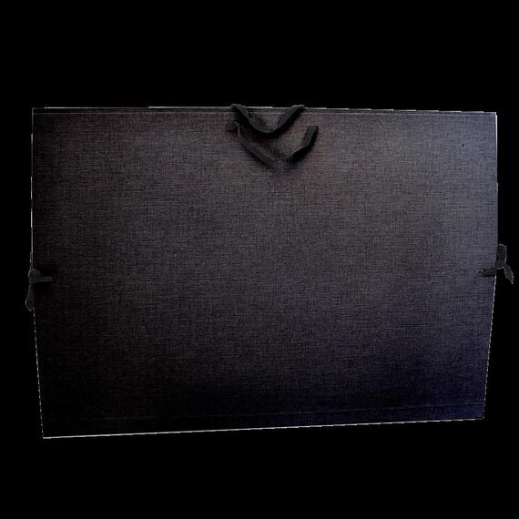 Rajztábla tartó  B1, méret műbőr, szalagfüles Bluering® prémium