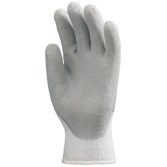 Védokesztyu mártott latex bélelt szürke 9-es _3874
