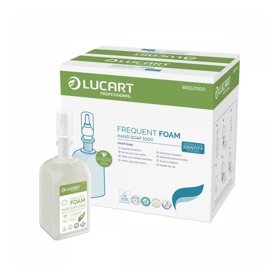 Habszappan utántölto 1 liter Identity Frequent Lucart_89112000