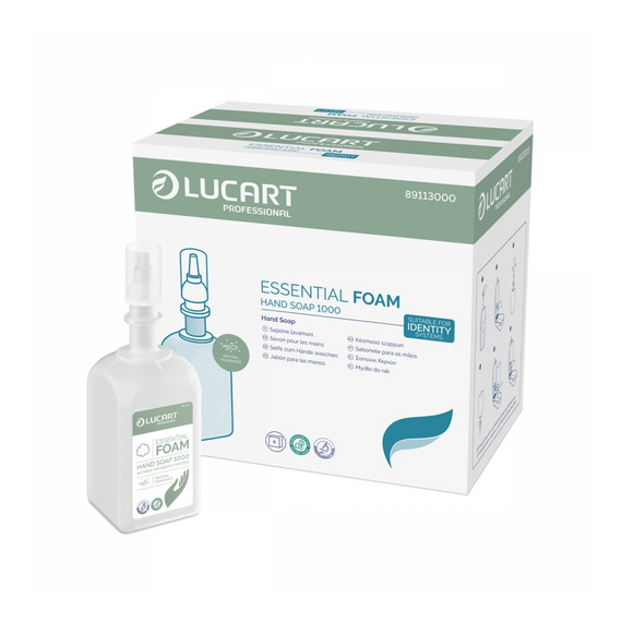 Habszappan utántölto 1 liter Identity Essential Lucart_89113000