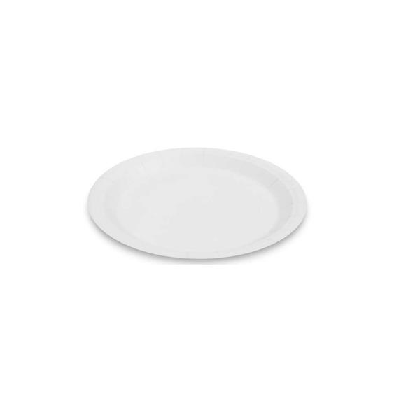 Lapostányér papír átméro 23 cm 100 db/csomag fehér
