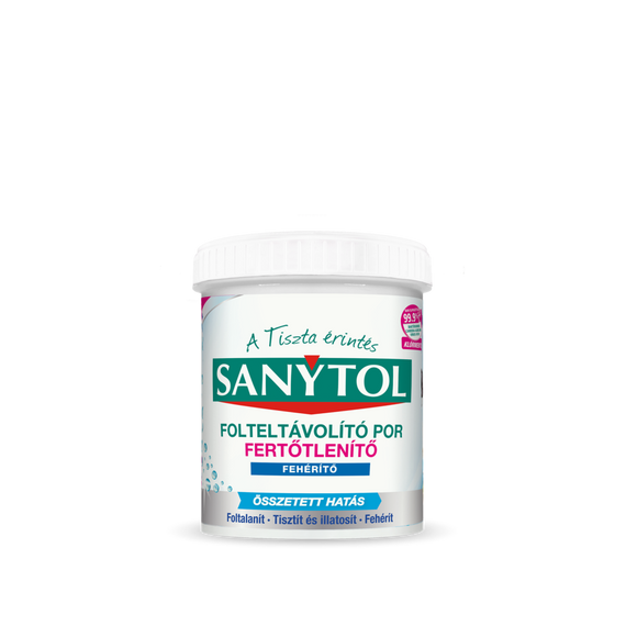 Fertotleníto mosószeradalék por fehér ruhához 450 g Sanytol