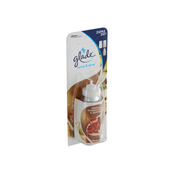 Légfrissíto elektromos utántölto 18 ml Glade® Sense&Spray™ Sensual szantálfa és jázmin