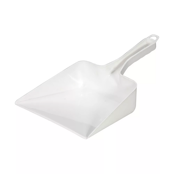 Szemetes lapát muanyag Aricasa/Igeax fehér_1022W