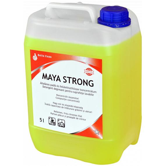 Padló- és felülettisztító koncentrátum eros zsíroldó hatással 5 liter Maya Strong