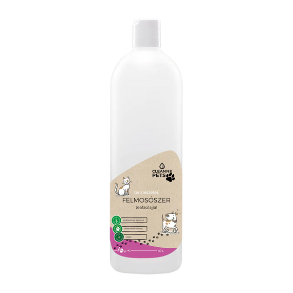 Felmosószer teafaolajjal 1 liter Cleanne Pets_Környezetbarát