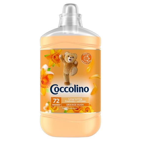 Öblíto koncentrátum 1,8 liter (72 mosás) Coccolino Orange Rush