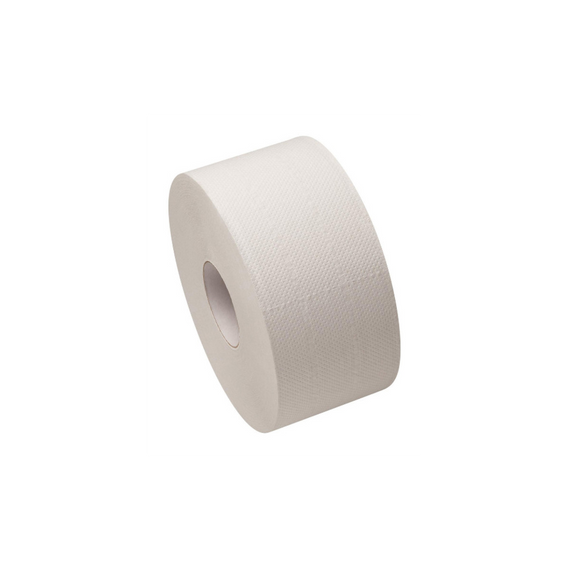 Toalettpapír 1 rétegu közületi átméro: 28 cm 6 tekercs/karton Natúr