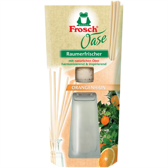 Légfrissíto 90 ml pálcikás Frosch Oase narancs