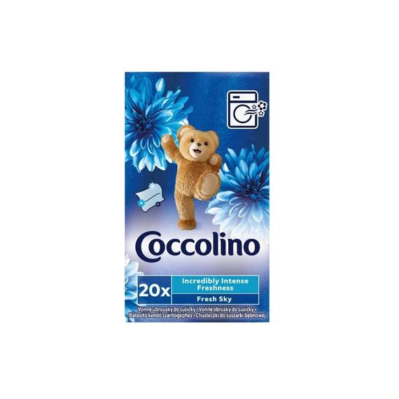 Illatosító kendo szárítógépbe 20 db/doboz Fresh Sky Coccolino
