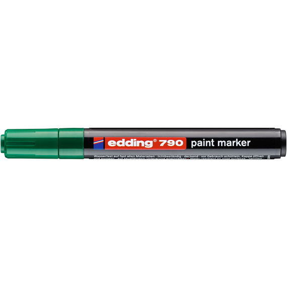 Lakkmarker 2-3mm, kerek Edding 790 zöld 