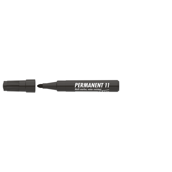 Alkoholos marker 3mm, kerek Ico 11 fekete 