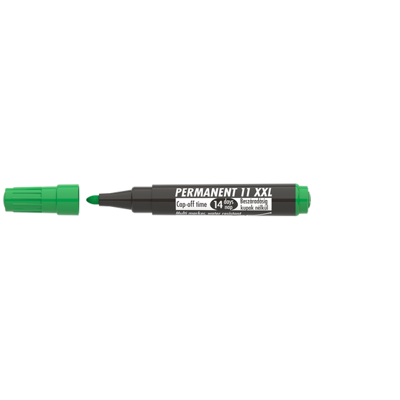 Alkoholos marker 3mm, kerek Ico 11XXL zöld 