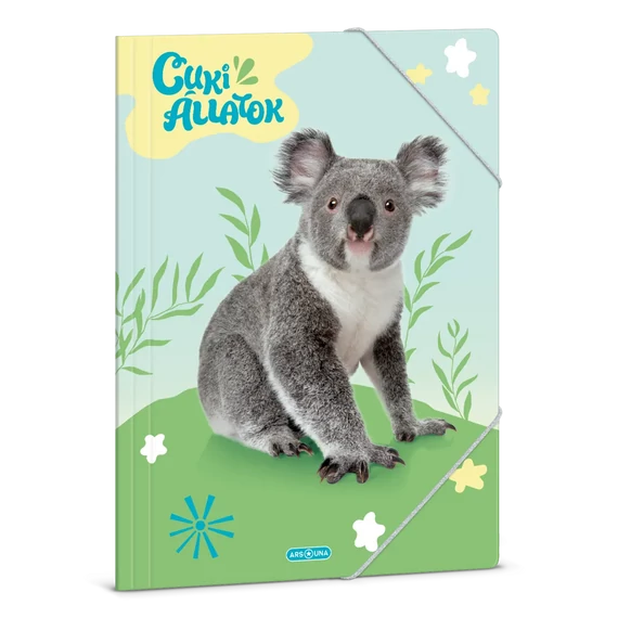 Ars_Una_Cuki_allatok_Koala_A4_gumis_dosszie