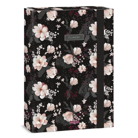 Ars_Una_Flowery_black_A4_fuzetbox
