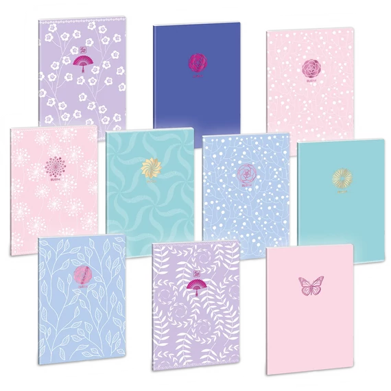 Ars_Una_Soft_touch_Spring_mix_A4_extra_kapcsos_fuzet_ponthalos
