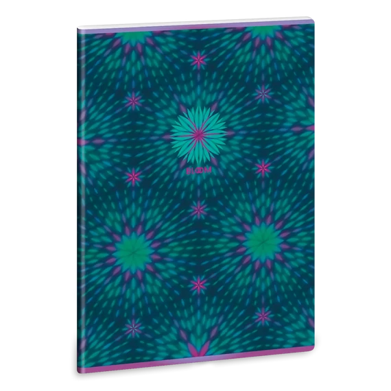 Ars_Una_Bloom_Grass_A4_extra_kapcsos_fuzet_negyzethalos