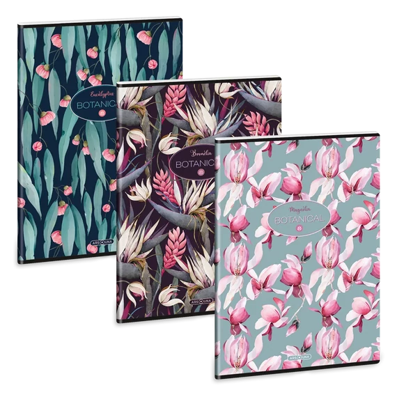 Ars_Una_Botanicals_Mix_A4_extra_kapcsos_fuzet_negyzethalos