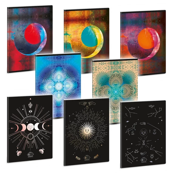 Ars_Una_Mystic_Constellation_A5_extra_kapcsos_fuzet_negyzethalos