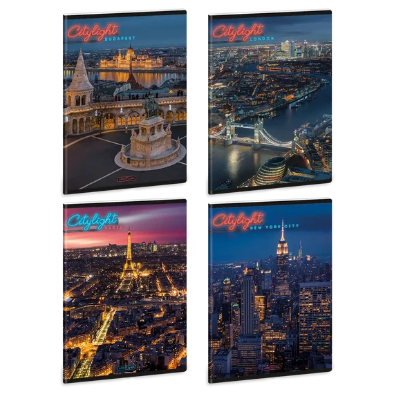Ars_Una_City_light_A5_extra_kapcsos_fuzet_szotar