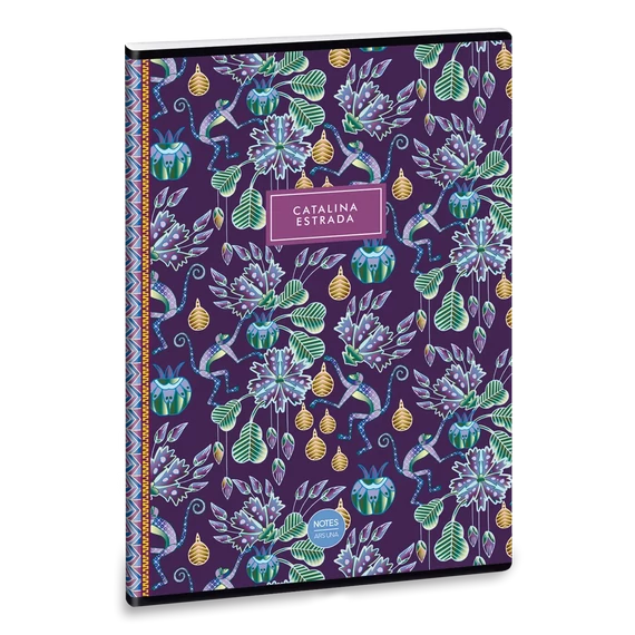 Catalina_Estrada_Purple_Monkey_A4_extra_kapcsos_fuzet_sima
