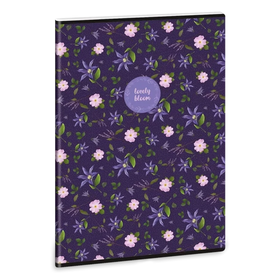 Ars_Una_Lovely_Bloom_Wild_Rose_A4_extra_kapcsos_fuzet_sima