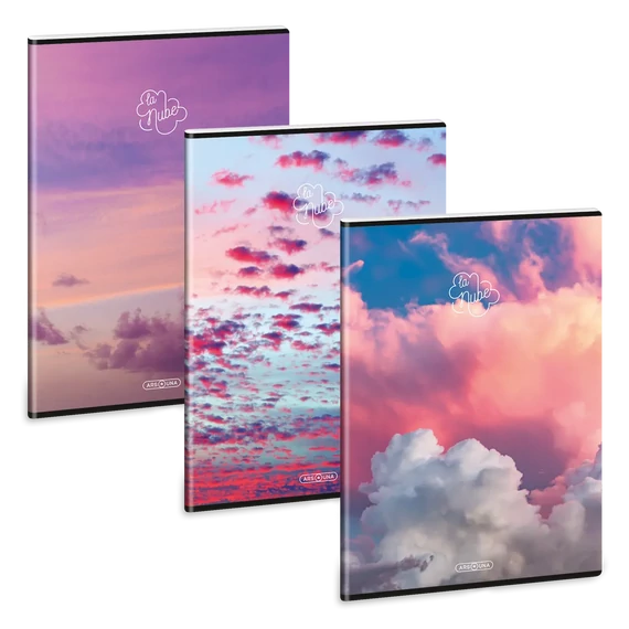 Ars_Una_La_Nube_A4_extra_kapcsos_fuzet_sima