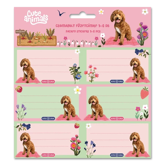 Ars_Una_Cute_Animals_doggie_csomagolt_fuzetcimke_3x6_db