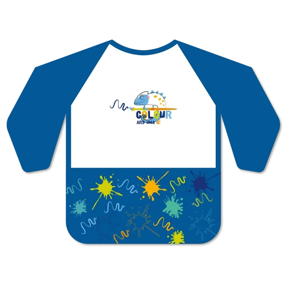 Ars_Una_vizallo_hosszú_ujjú_festőkoteny_Blue_Splash