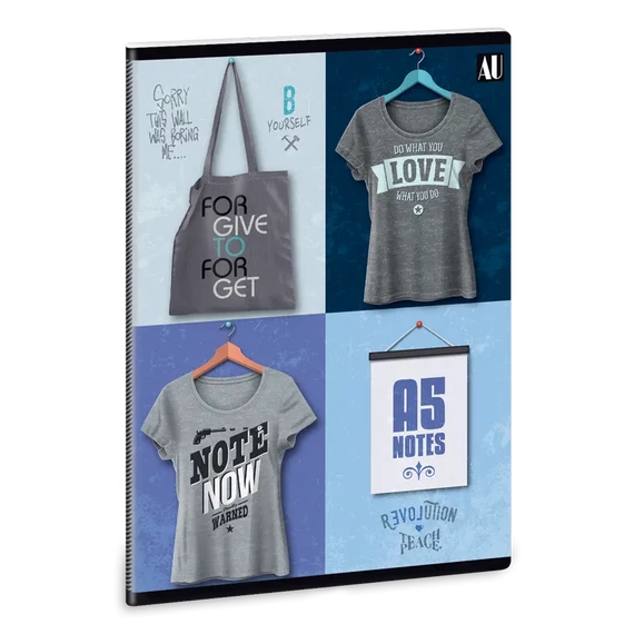 Ars_Una_Shirt_2_A5_extra_kapcsos_fuzet_negyzethalos