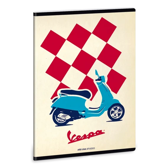 Vespa_Pepita_A5_extra_kapcsos_fuzet_negyzethalos