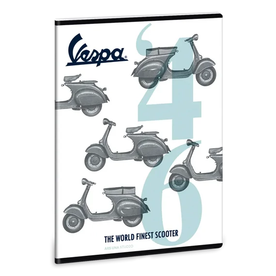 Vespa_'46_A5_extra_kapcsos_fuzet_negyzethalos