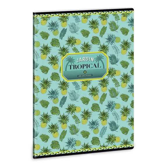 Ars_Una_Yellow_pineapple_A4_extra_kapcsos_fuzet_sima