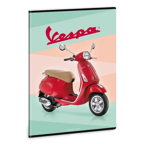 Vespa_Standard_A4_extra_kapcsos_fuzet_sima