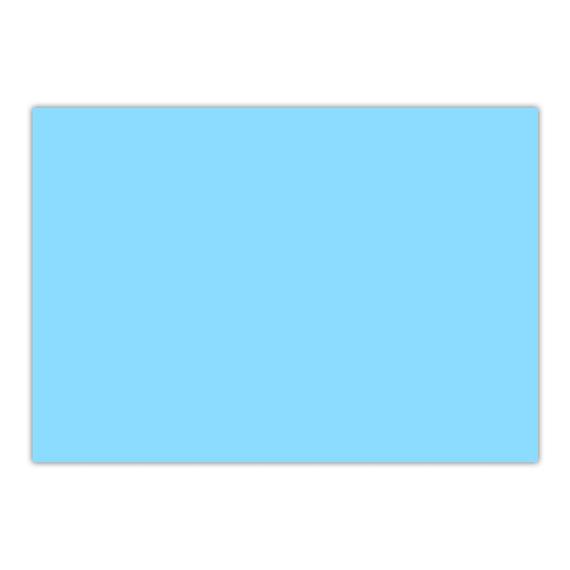 Dekor karton 2 oldalas 48x68cm, 300g. 25ív/csomag, Bluering® világoskék