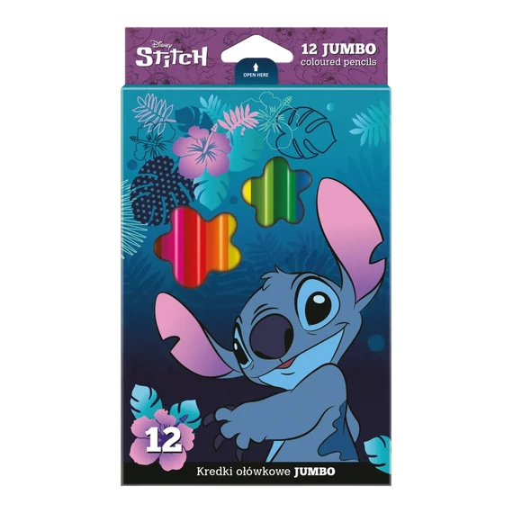 Színesceruza-háromszög-JUMBO-Stitch-12-szín