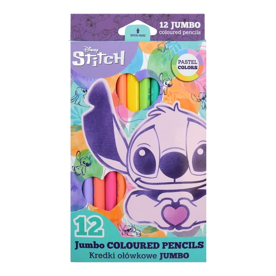 Színesceruza-háromsz-JUMBO-Stitch-Pasztell-12-p-szín-Colorino