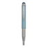 Kép 2/3 - Golyóstoll metál világoskék test, Zebra Stylus Telescopic, írásszín kék
