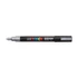 Kép 2/3 - Dekormarker 0,9-1,3mm, PC-3M Uni Posca ezüst