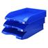 Kép 1/2 - Irattálca muanyag 345, 345x255x65mm, Bluering®, kék