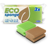 Kép 1/3 - Mosogatószivacs 3 db/csomag formázott Bonus  B019
