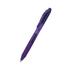 Kép 1/2 - Rollertoll zselés golyóátmérő 0,7 mm, Pentel EnerGelX BL107-VX, írásszín lila