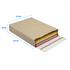 Kép 1/3 - Csomagküldő webshop tasak 350x450x80mm, erős kraft papírból 200 db/doboz, E-green barna
