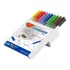 Kép 2/2 - Rostirón, tűfilc készlet 0,4 mm Fine Liner 10db/doboz Keyroad 10 klf.szín