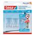 Kép 1/3 - Akasztó öntapadós műanyag, 1 kg teherbírású 2 darab/bliszter Tesa Powerstrips átlátszó