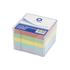 Kép 1/2 - Kockatömb transzparens tartóban színes pasztell 8x8x6,5cm, Bluering®