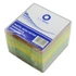 Kép 2/2 - Kockatömb transzparens tartóban színes pasztell 8x8x6,5cm, Bluering®
