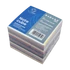 Kép 2/2 - Kockatömb 8x8x6,5cm, ragasztás nélküli Bluering® színes