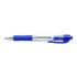 Kép 1/2 - Golyóstoll 0,7mm, nyomógombos, gumírozott fogórész, kék átlátszó test, Bluering® R2, írásszín kék