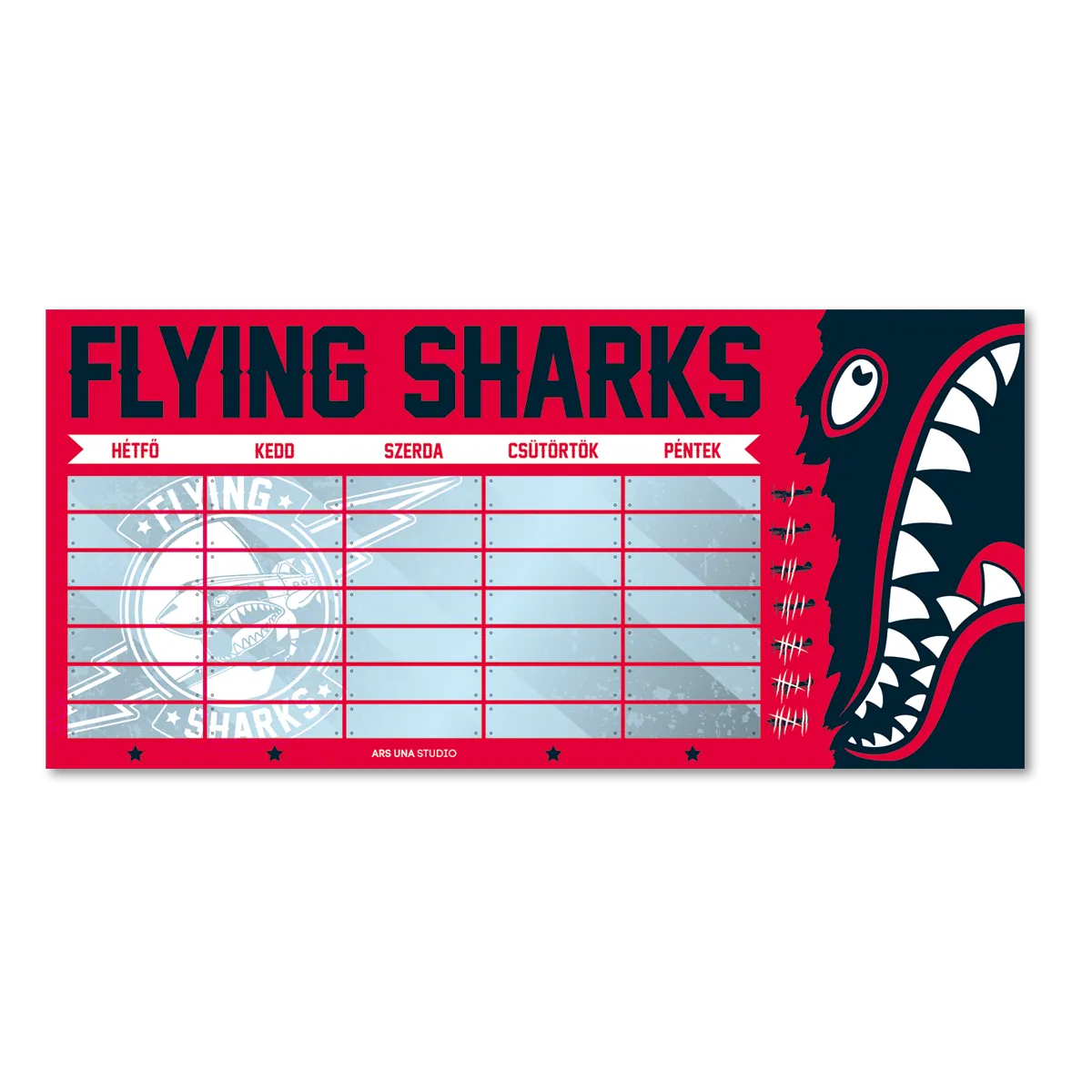 Ars Una Flying Sharks órarend